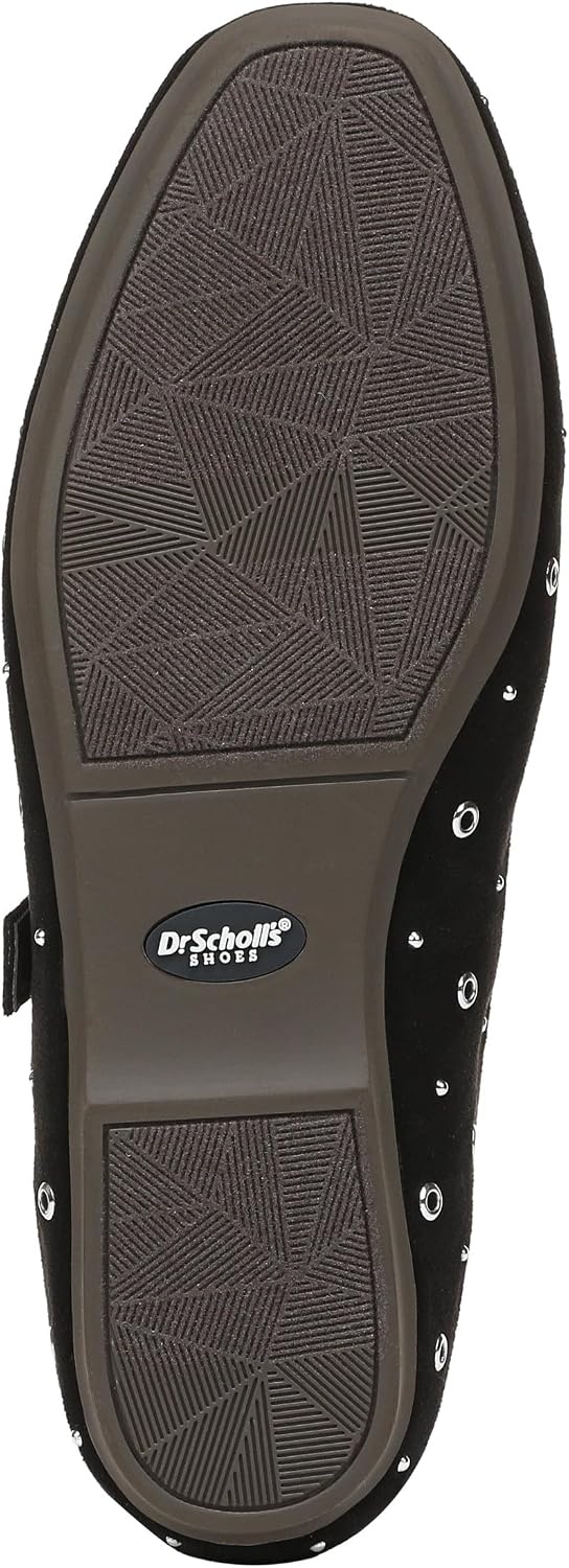 image:imageDr Scholls Wexley Jane Stud Mary Jane ShoesBlack Microfiber Stud
