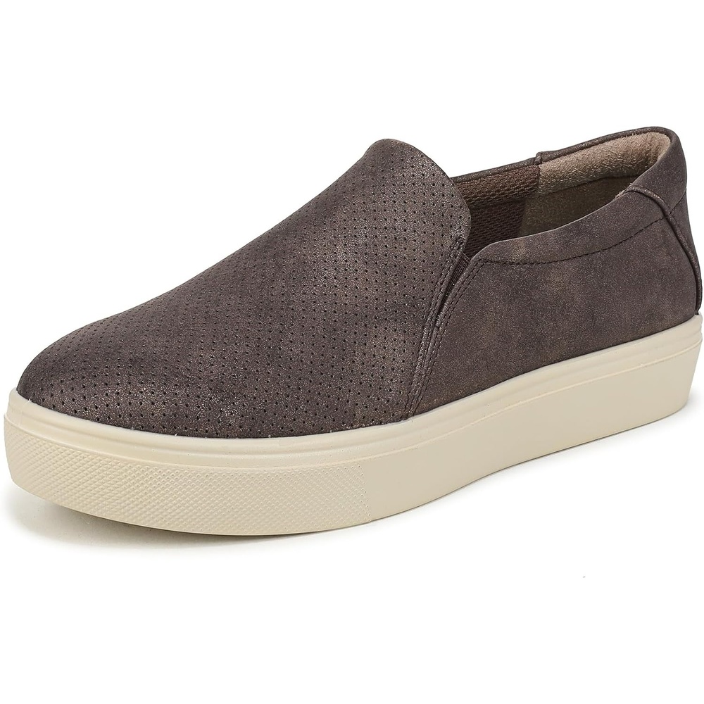 image:imageDr Scholls Shoes Womens Madison Cloud SneakerDark Umber Brown Perf