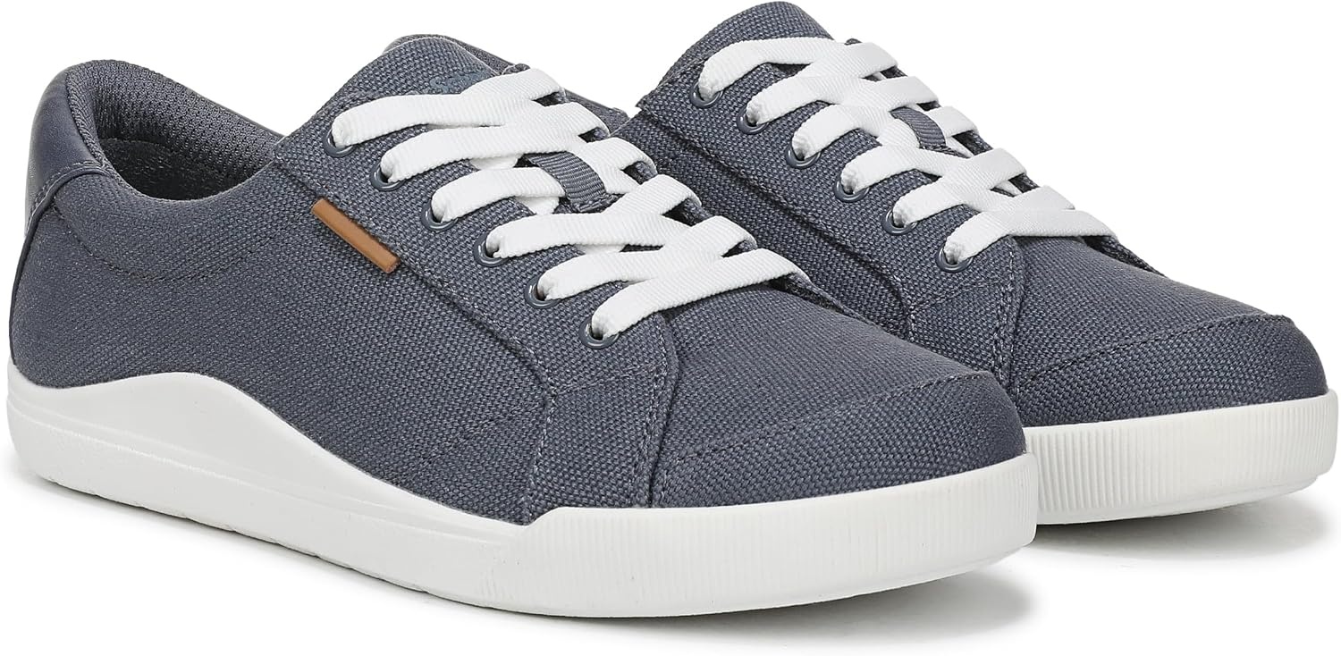 image:imageDr Scholls Be Bright Walking ShoesOxide Blue Canvas