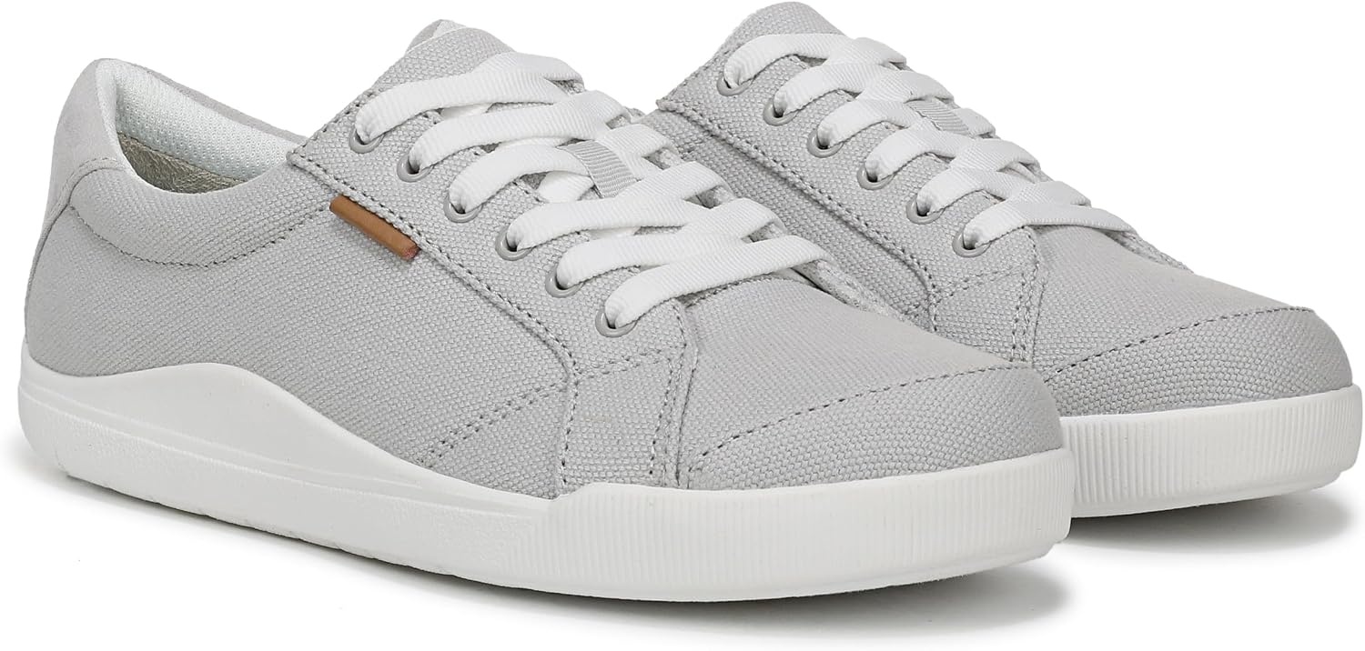 image:imageDr Scholls Be Bright Walking ShoesVapor Grey Canvas