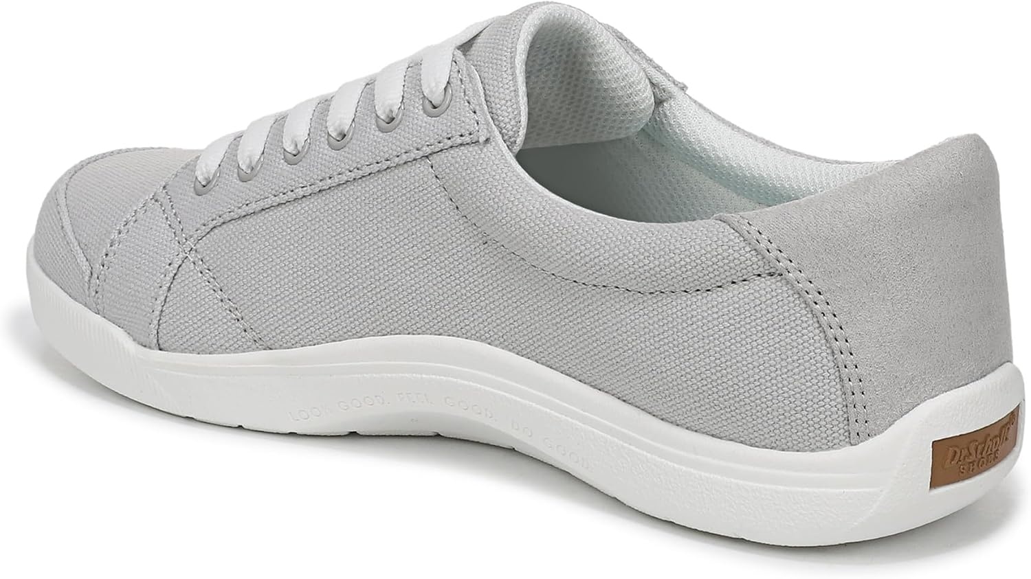 image:imageDr Scholls Be Bright Walking ShoesVapor Grey Canvas