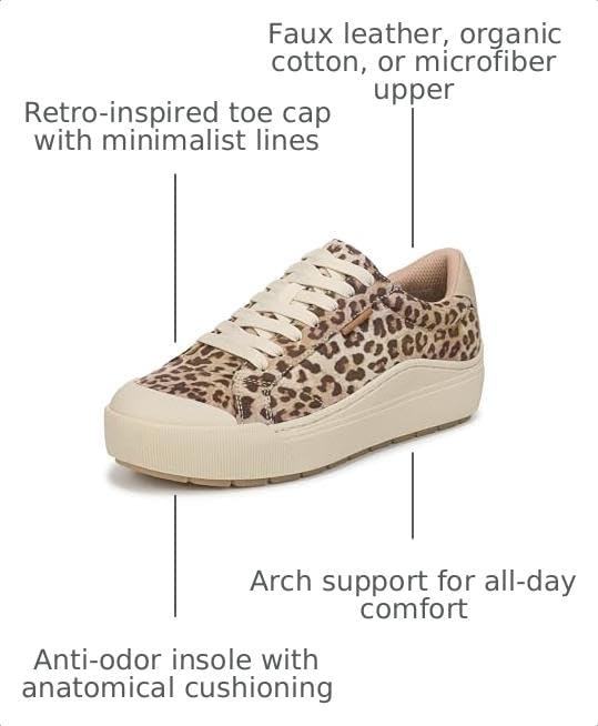 image:imageDrScholls Shoes Womens Time Off Casual ShoesLeopard Fabric