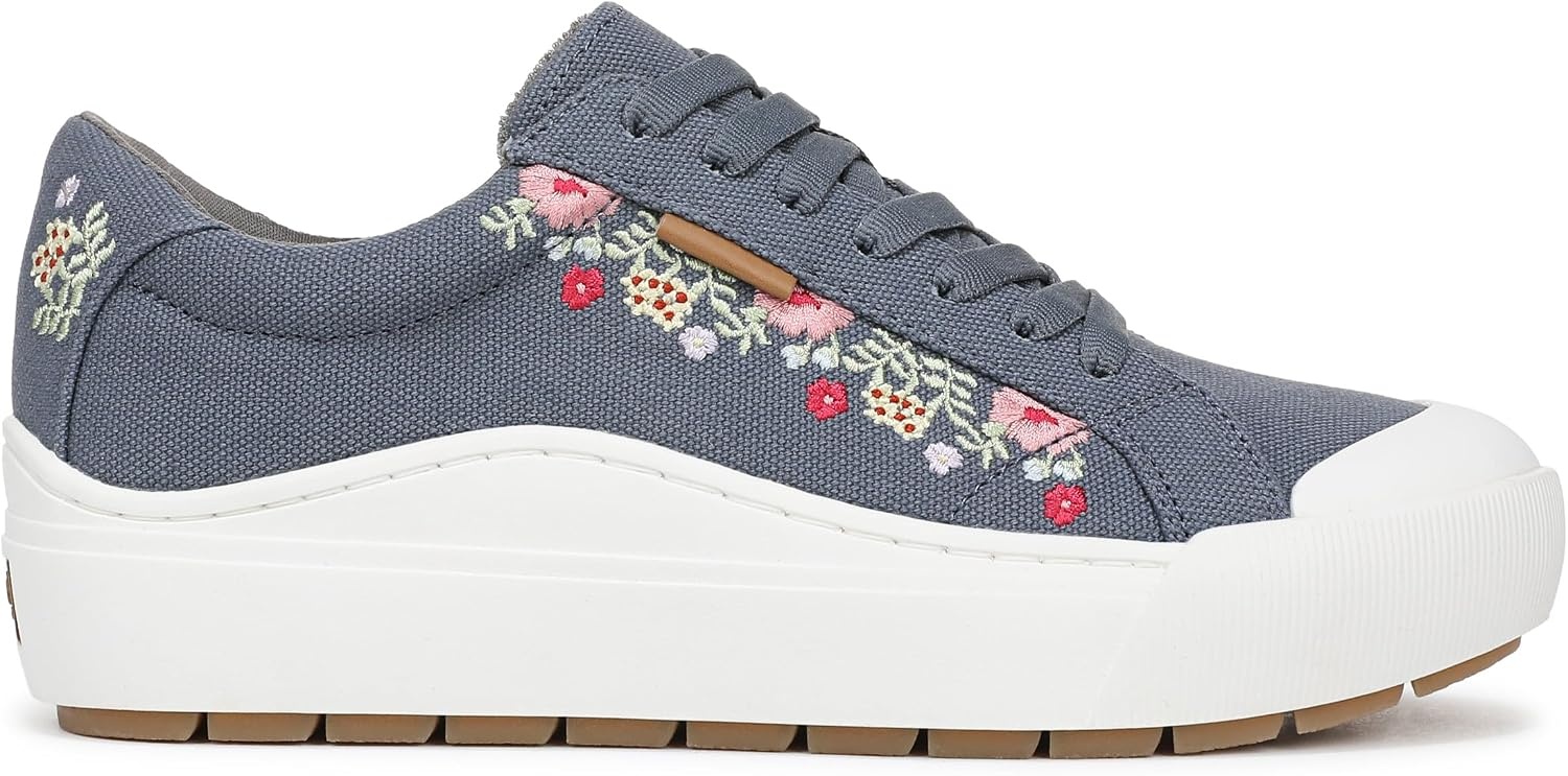 image:imageDrScholls Shoes Womens Time Off Casual ShoesOxide Blue Floral