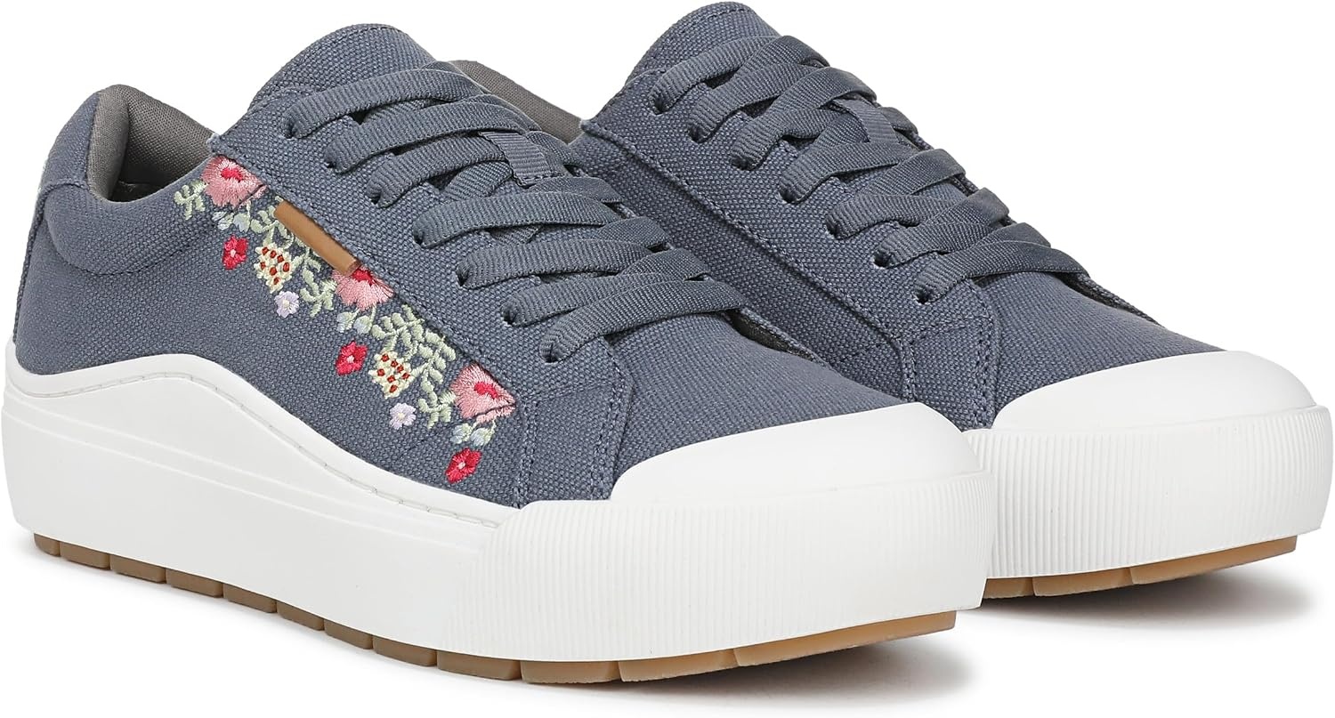 image:imageDrScholls Shoes Womens Time Off Casual ShoesOxide Blue Floral
