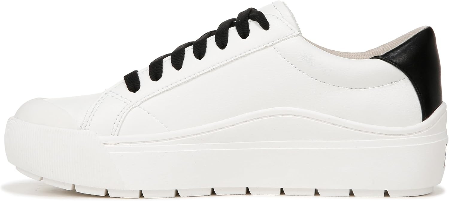 image:imageDrScholls Shoes Womens Time Off Casual ShoesWhiteBlack Smooth