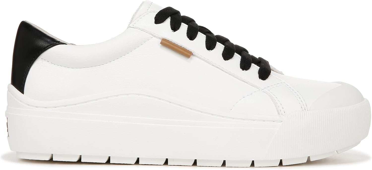 image:imageDrScholls Shoes Womens Time Off Casual ShoesWhiteBlack Smooth