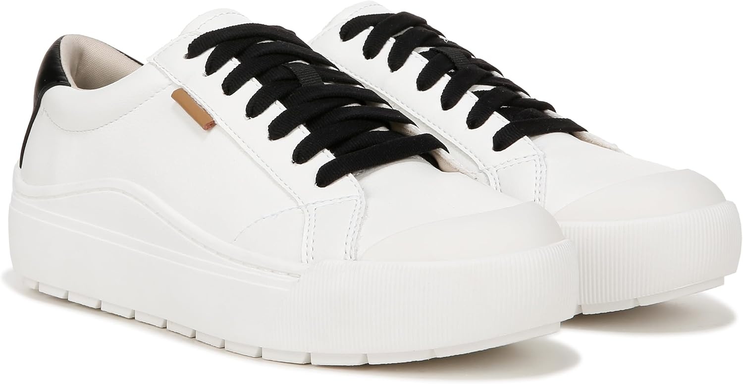 image:imageDrScholls Shoes Womens Time Off Casual ShoesWhiteBlack Smooth