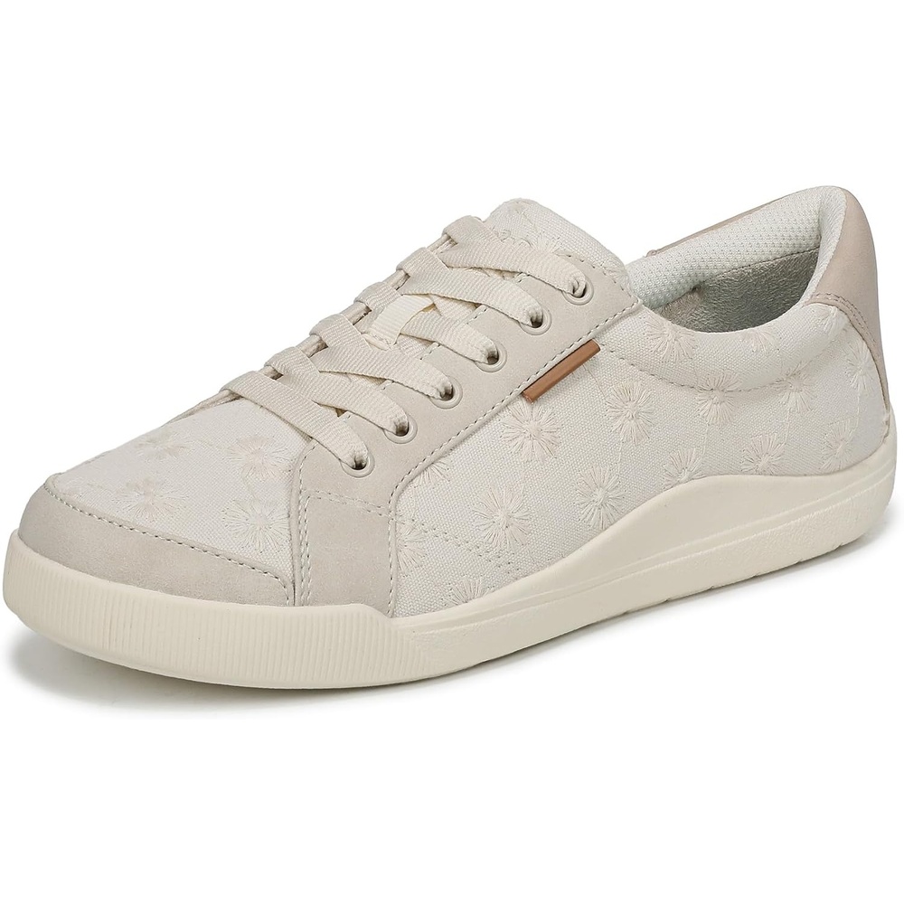 image:imageDr Scholls Be Bright Walking ShoesOff White Floral Fabric