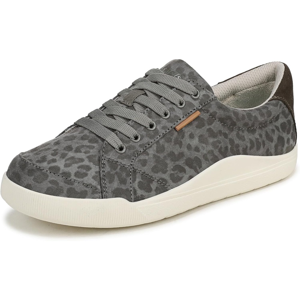 image:imageDr Scholls Be Bright  Walking ShoesOliveSage Green Leopard Print