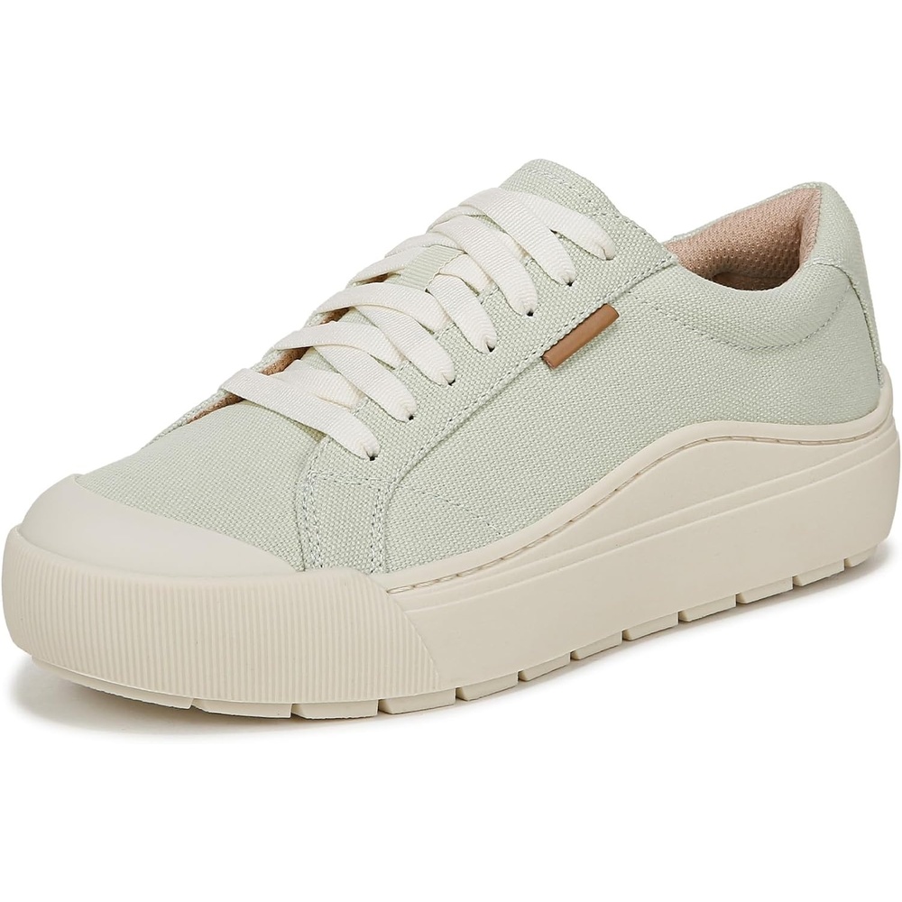 image:imageDrScholls Shoes Womens Time Off  Casual ShoesAloe Green Fabric