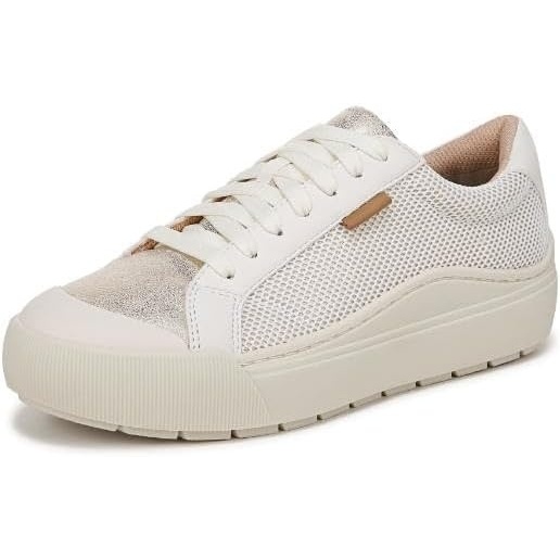 image:imageDrScholls Shoes Womens Time Off  Casual ShoesOff WhiteGold Smooth