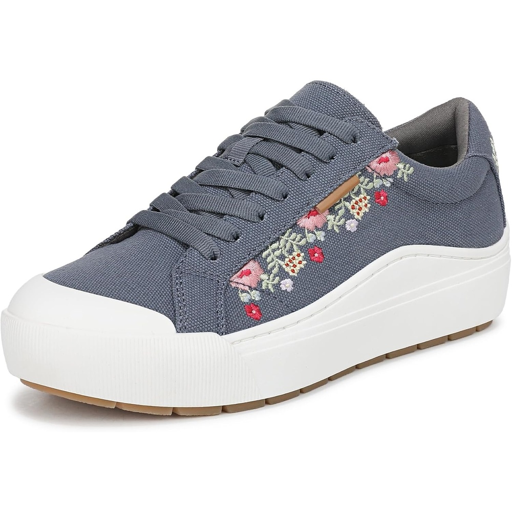 image:imageDrScholls Shoes Womens Time Off Casual ShoesOxide Blue Floral