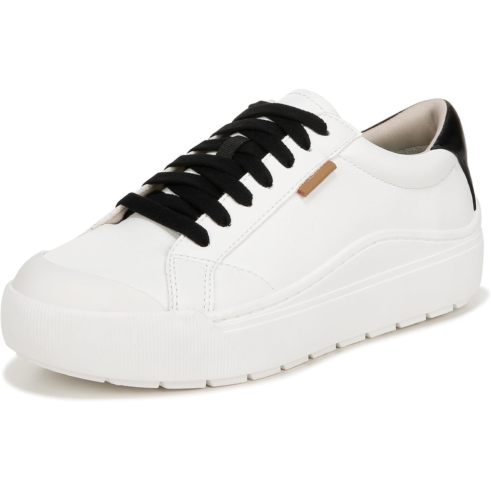 image:imageDrScholls Shoes Womens Time Off  Casual ShoesWhiteBlack Smooth