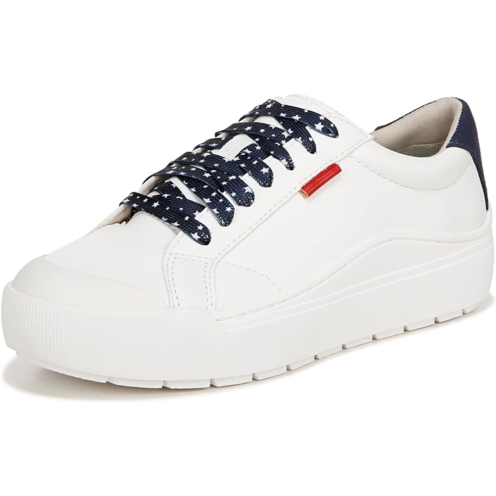 image:imageDrScholls Shoes Womens Time Off  Casual ShoesWhiteBlueRed