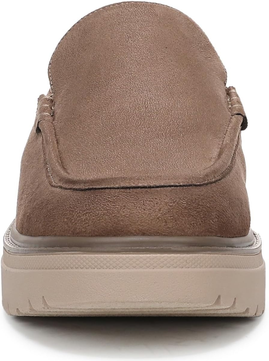 image:imageDr Scholls Bring It Clog MuleClog ShoesWoodsmoke Brown Microsuede