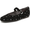 Black Microfiber Stud