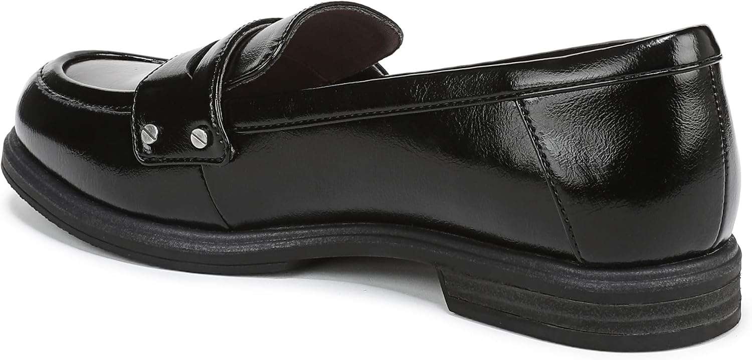 image:imageDr Scholls Hello Loafers LoafersMoc ShoesBlack Glossy