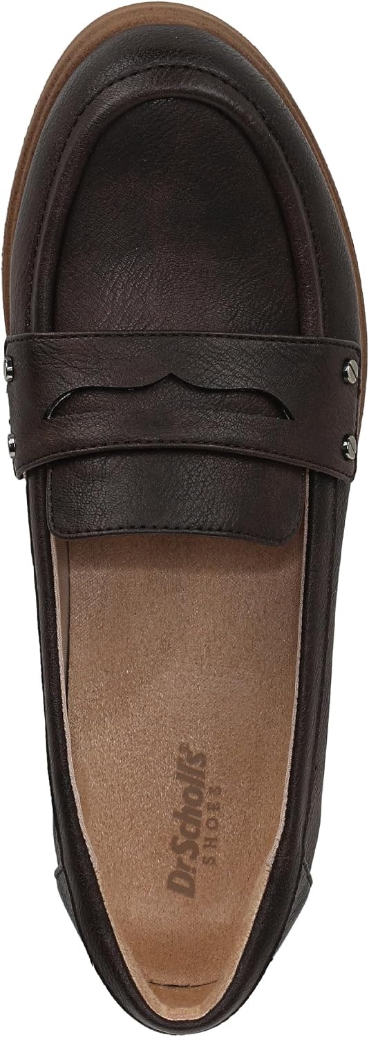 image:imageDr Scholls Hello Loafers LoafersMoc ShoesDark Brown