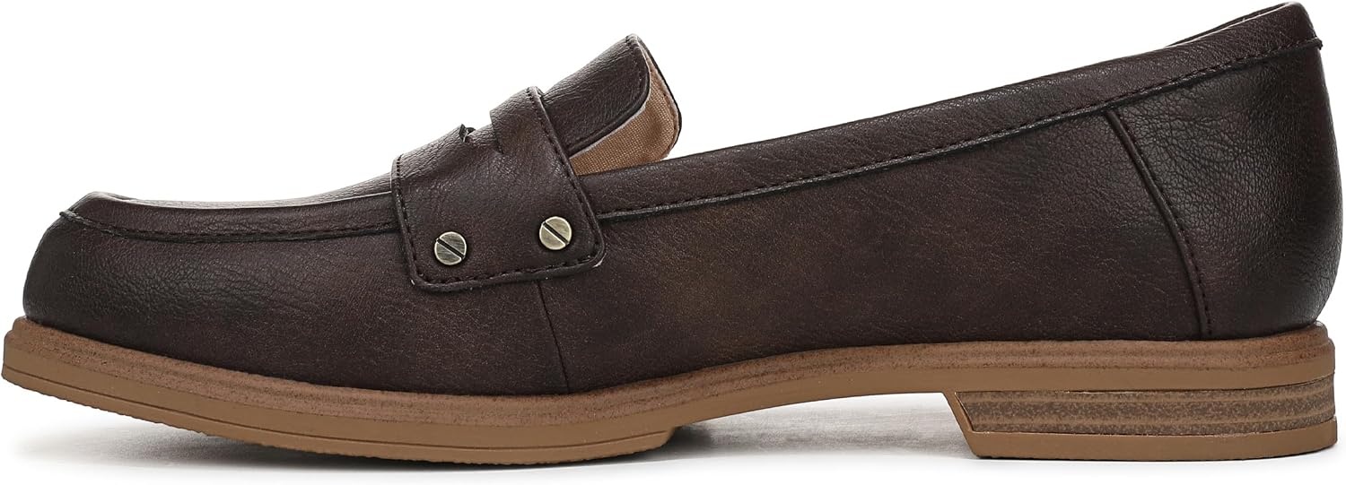 image:imageDr Scholls Hello Loafers LoafersMoc ShoesDark Brown