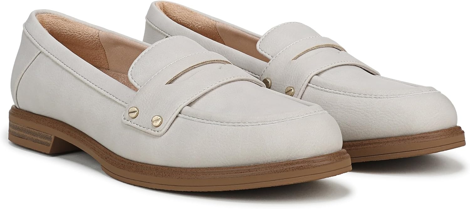 image:imageDr Scholls Hello Loafers LoafersMoc ShoesOyster Grey