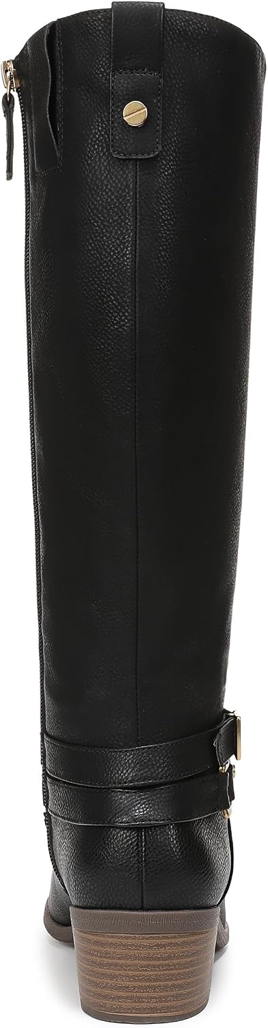 image:imageDr Scholls Ivy Zip Tall BootsBlack Medium Calf