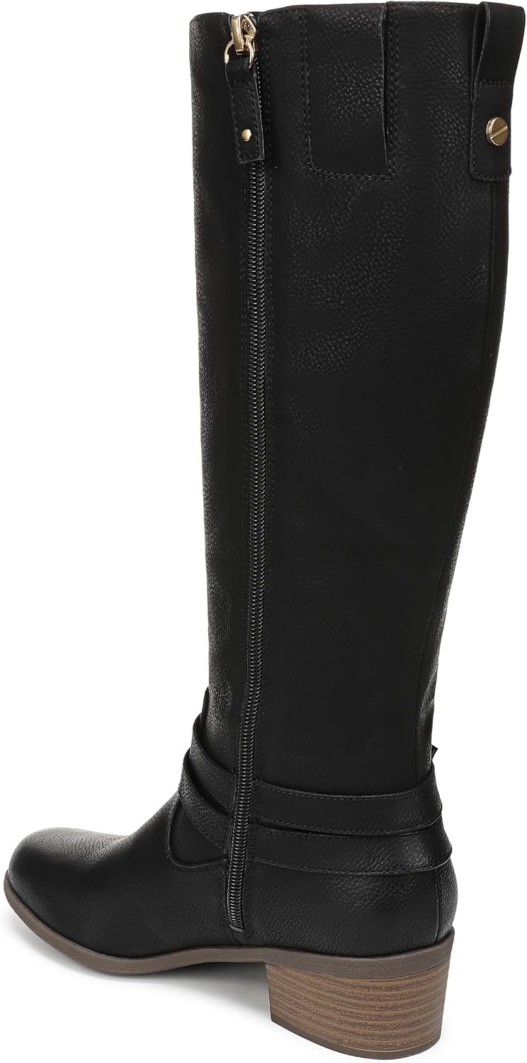 image:imageDr Scholls Ivy Zip Tall BootsBlack Medium Calf