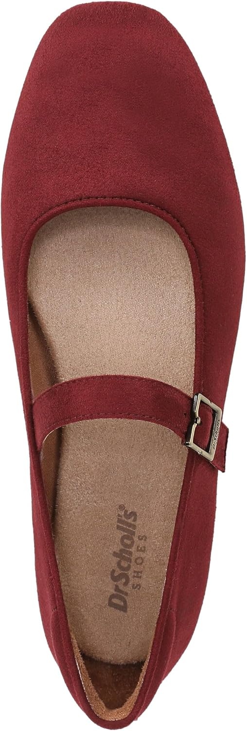 image:imageDr Scholls Shoes Womens Wexley Jane Casual ShoesBurgundy Microsuede