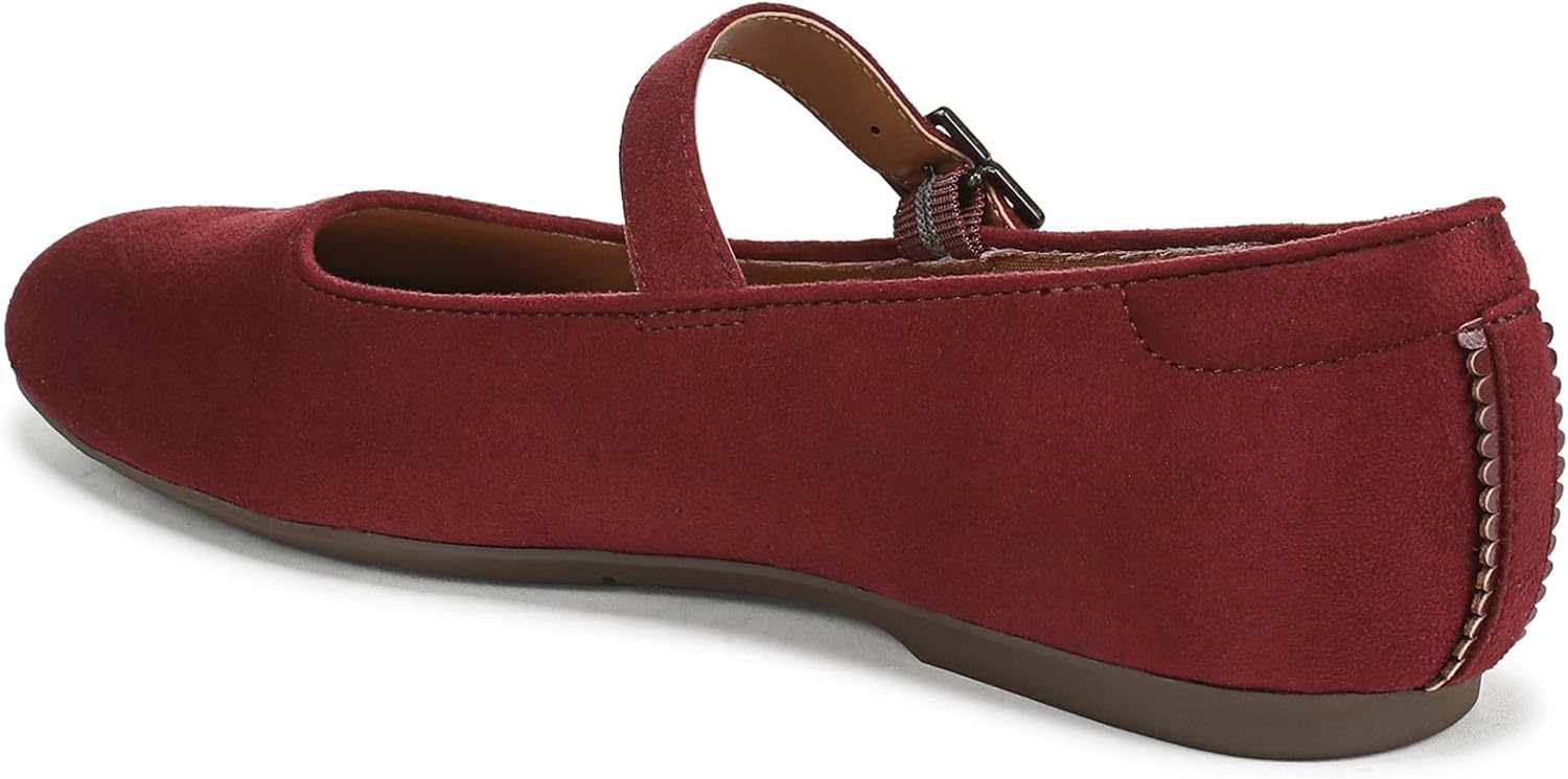 image:imageDr Scholls Shoes Womens Wexley Jane Casual ShoesBurgundy Microsuede