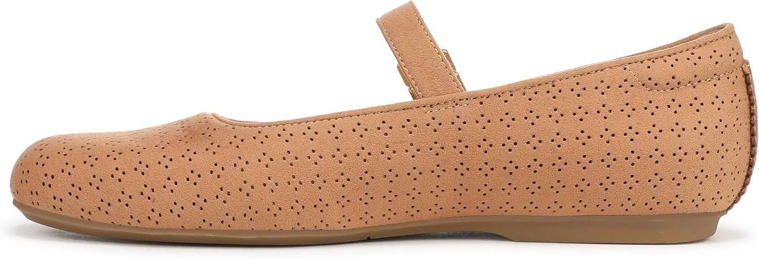 image:imageDr Scholls Shoes Womens Wexley Jane Casual ShoesCamelot Brown Microfiber Perf