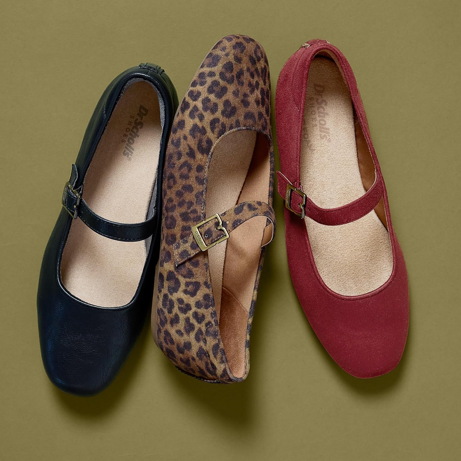 image:imageDr Scholls Shoes Womens Wexley Jane Casual ShoesCamelot Brown Microfiber Perf