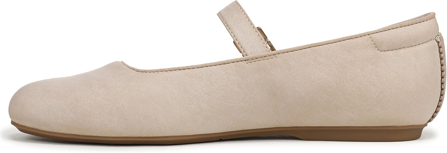 image:imageDr Scholls Shoes Womens Wexley Jane Casual ShoesChalk Beige Faux Leather