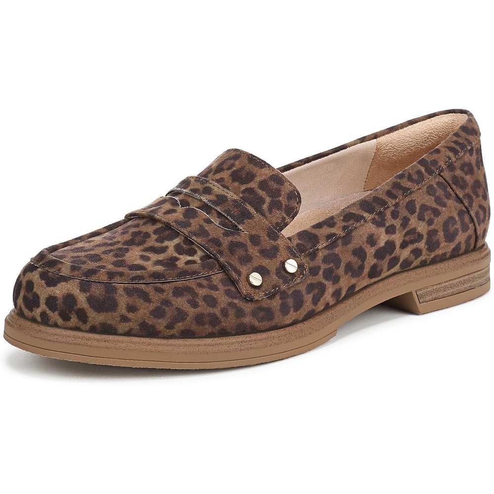 image:imageDr Scholls Hello Loafers LoafersMoc ShoesLeopard Animal Print
