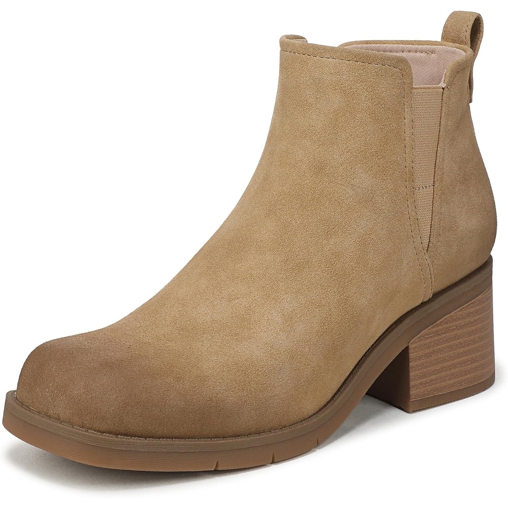 image:imageDr Scholls Joplin Low Zip Short BootsWarm Tan