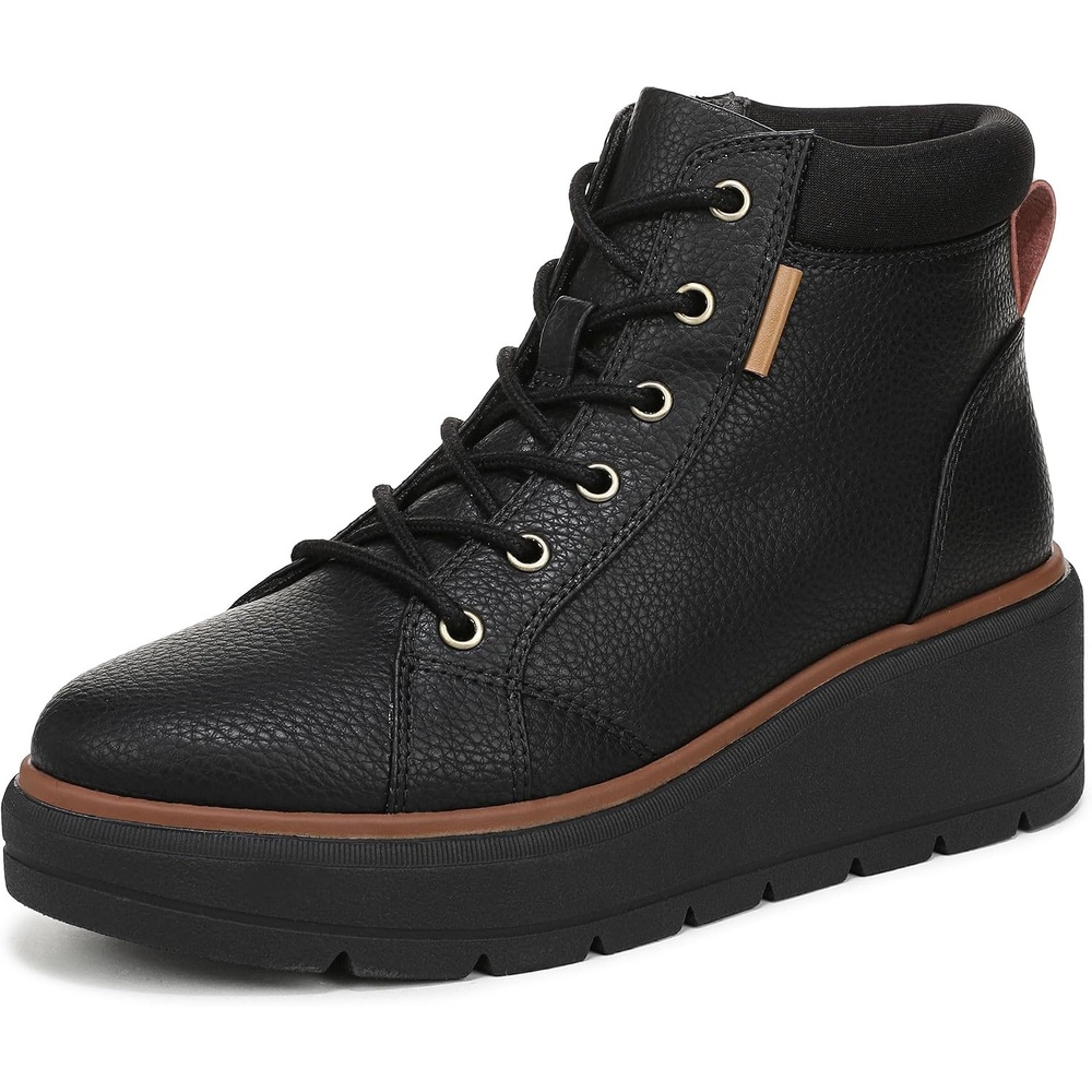 image:imageDr Scholls Nice Day Max Alpine LaceUp Short BootsBlack