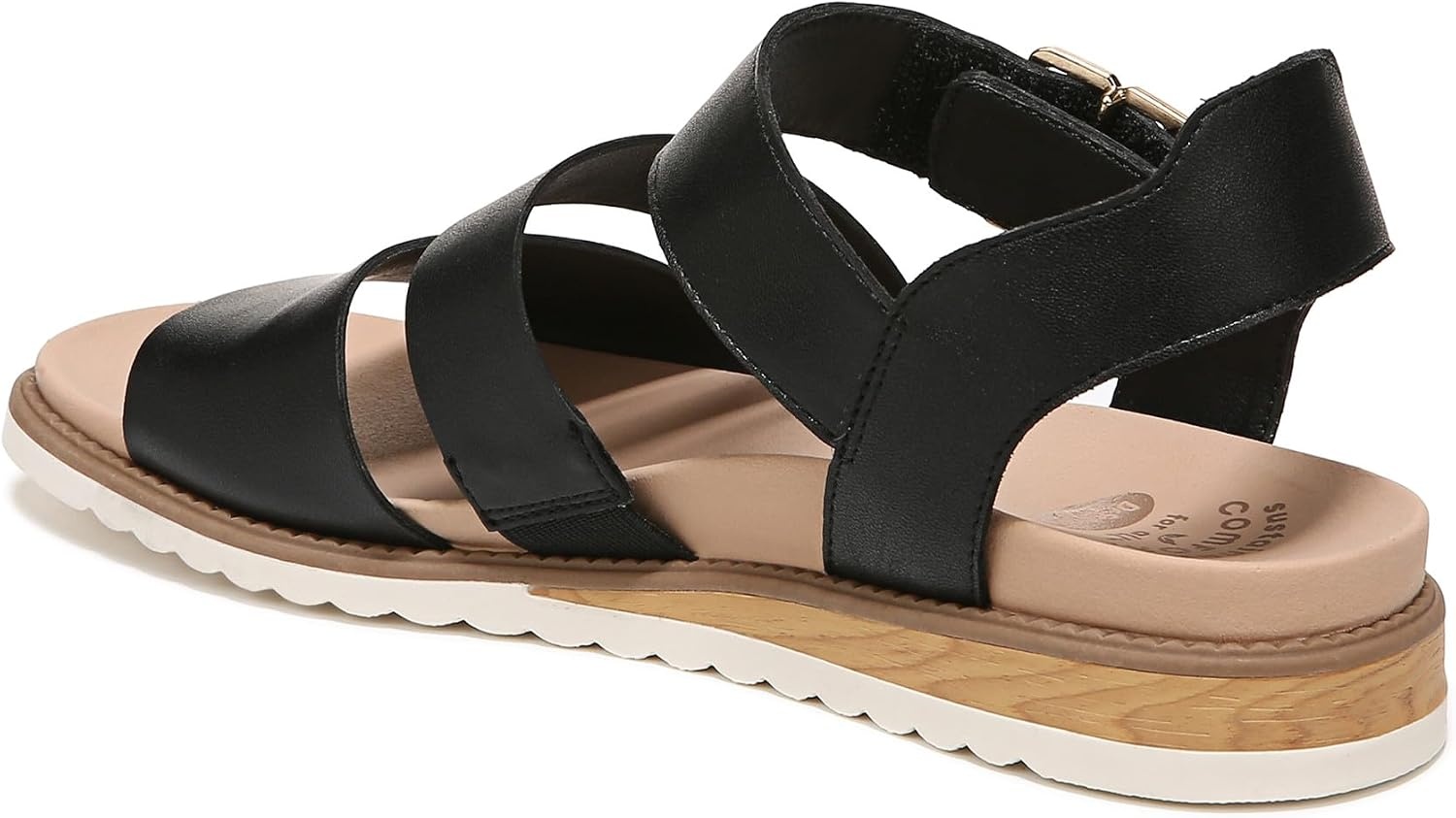 image:imageDr Scholls Shoes Womens Island GlowBlack Smooth