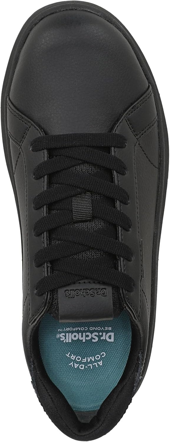 image:imageDr Scholls All Good Slip Resistant Service ShoesBlack Leather