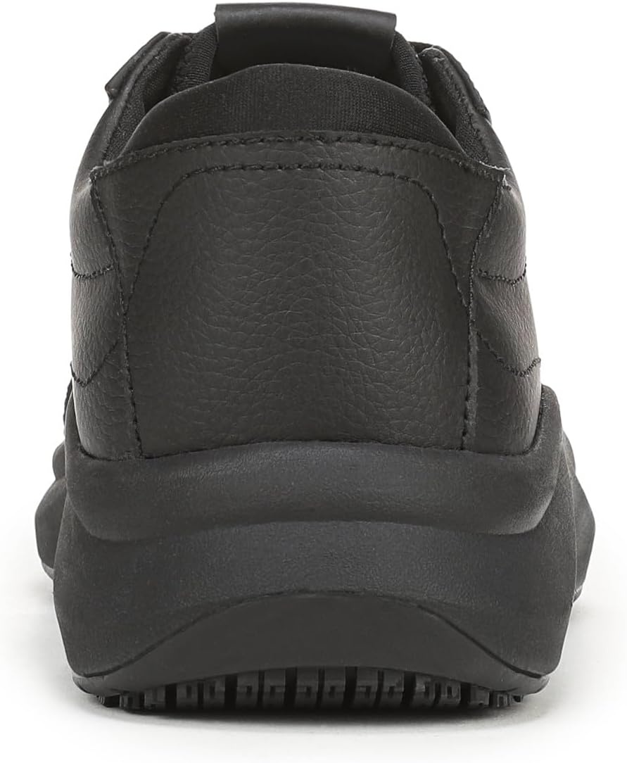image:imageDr Scholls All Good Slip Resistant Service ShoesBlack Leather