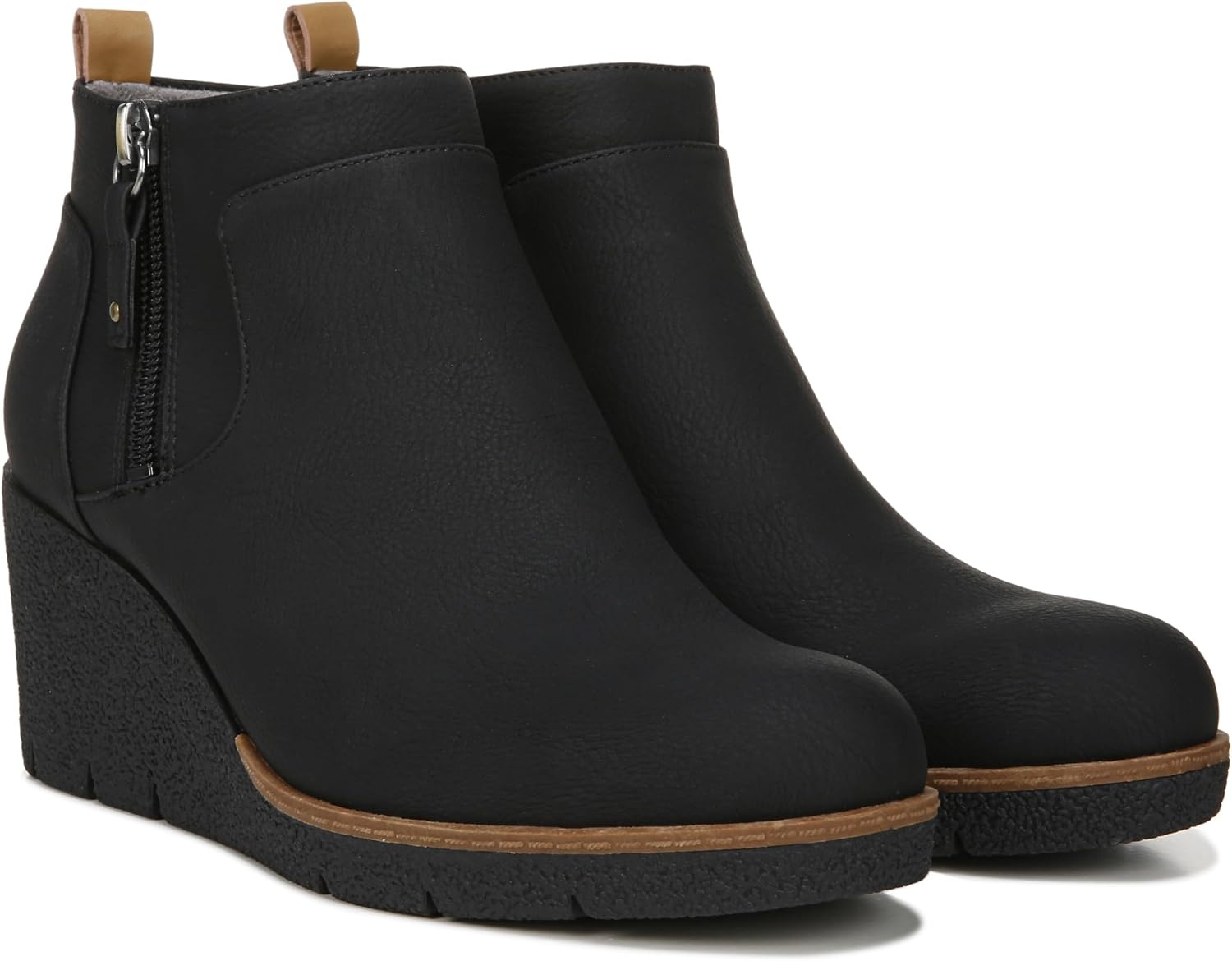 image:imageDr Scholls Bianca Zip Short BootsBlack