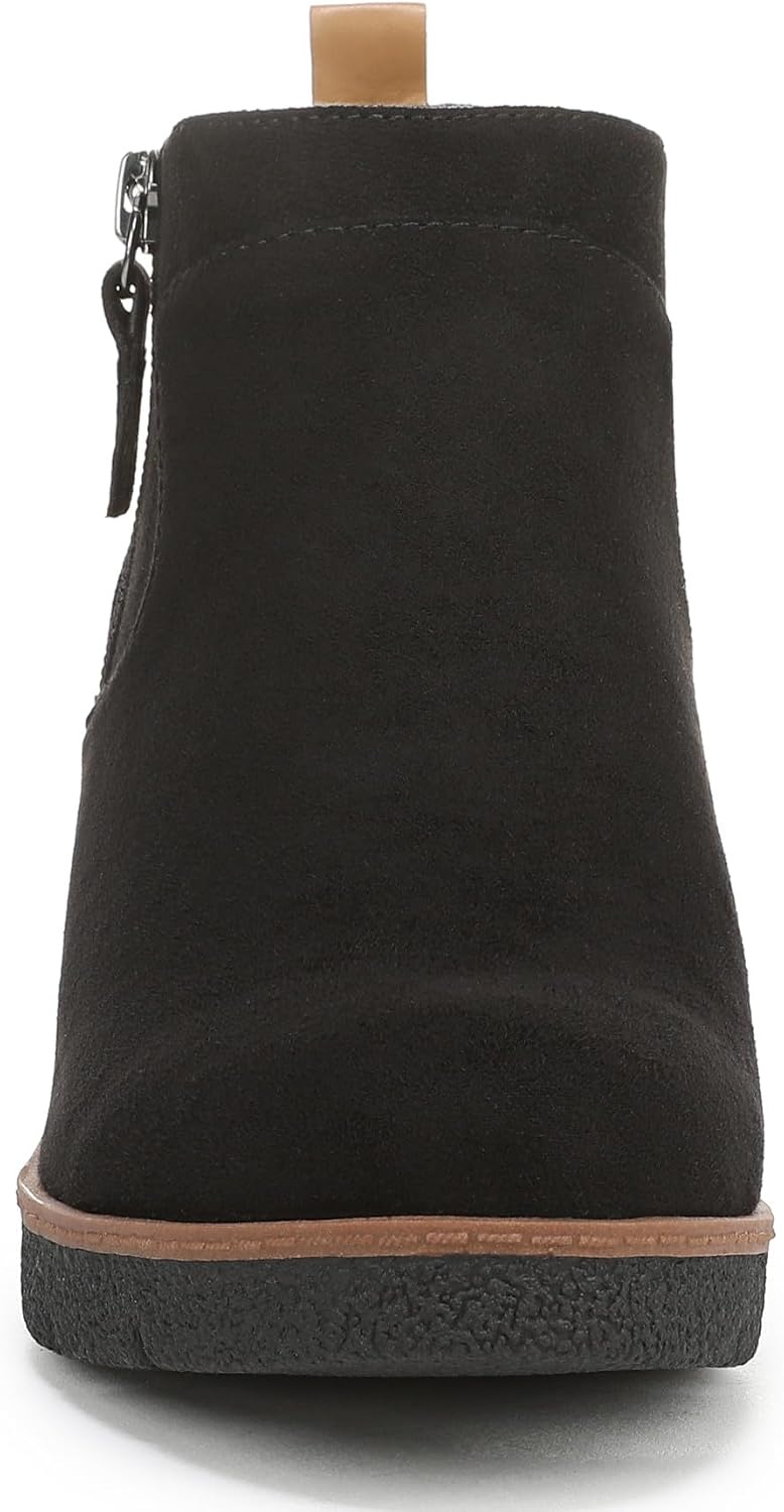 image:imageDr Scholls Bianca Zip Short BootsBlack Micro