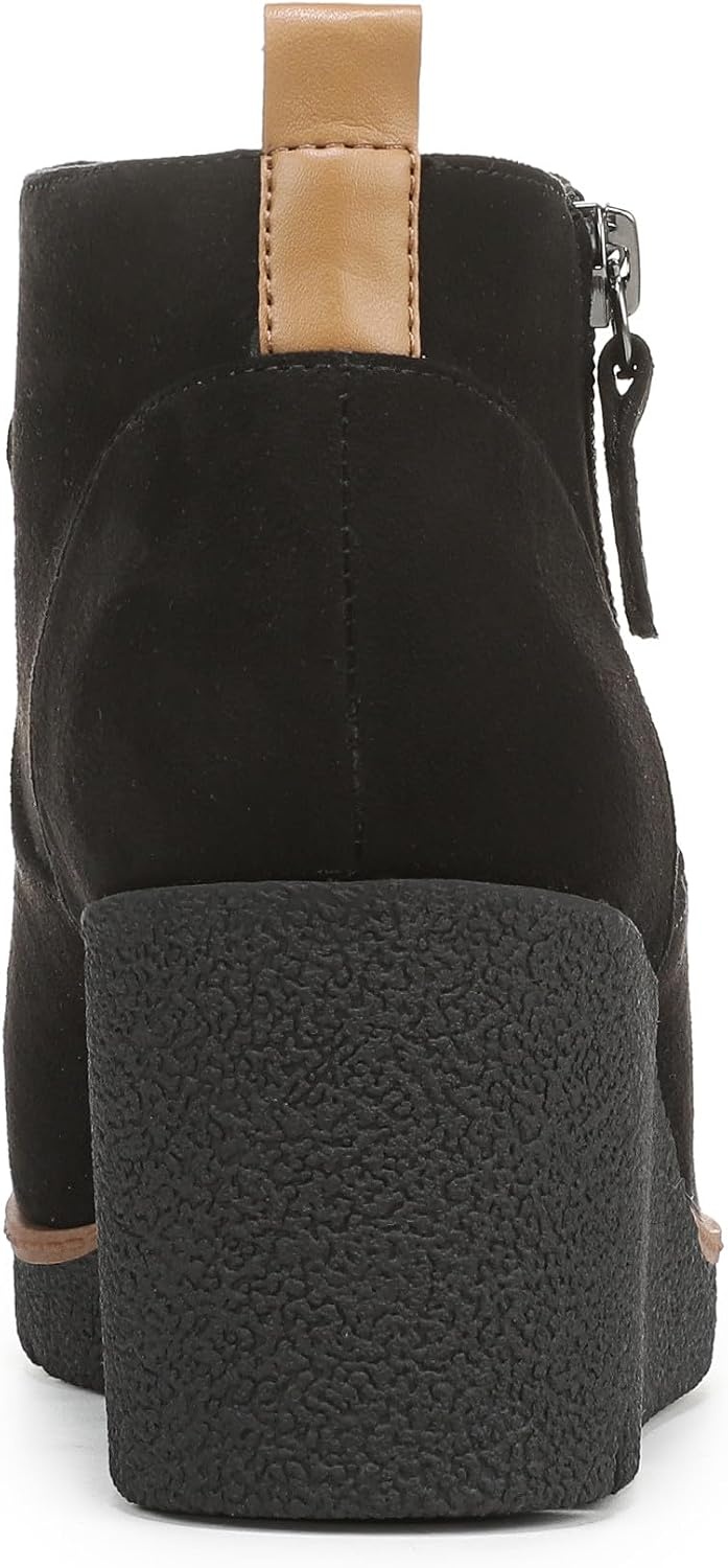 image:imageDr Scholls Bianca Zip Short BootsBlack Micro