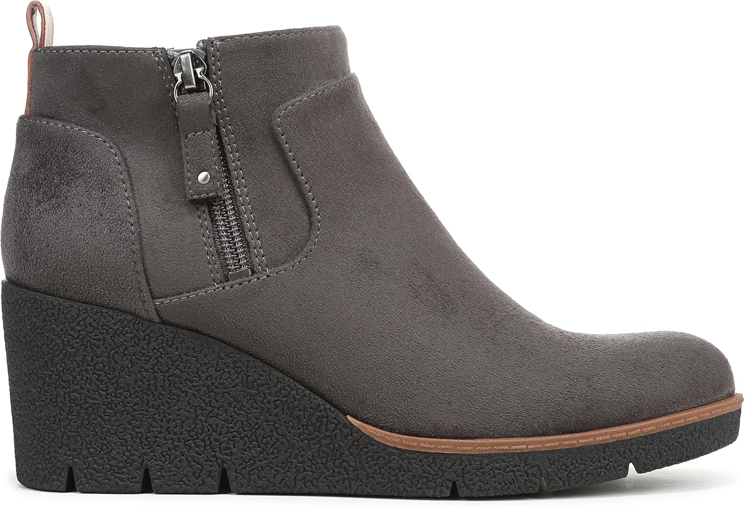 image:imageDr Scholls Bianca Zip Short BootsGreystone Micro