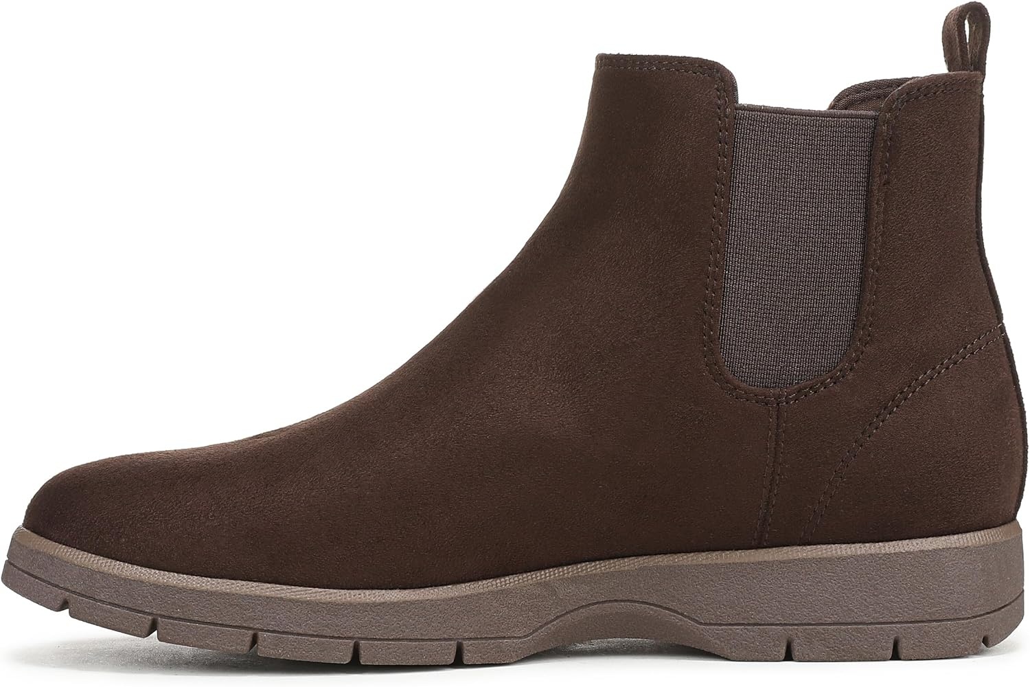 image:imageDr Scholls Northbound Pull On Short BootsDark Umber Brown Microfiber