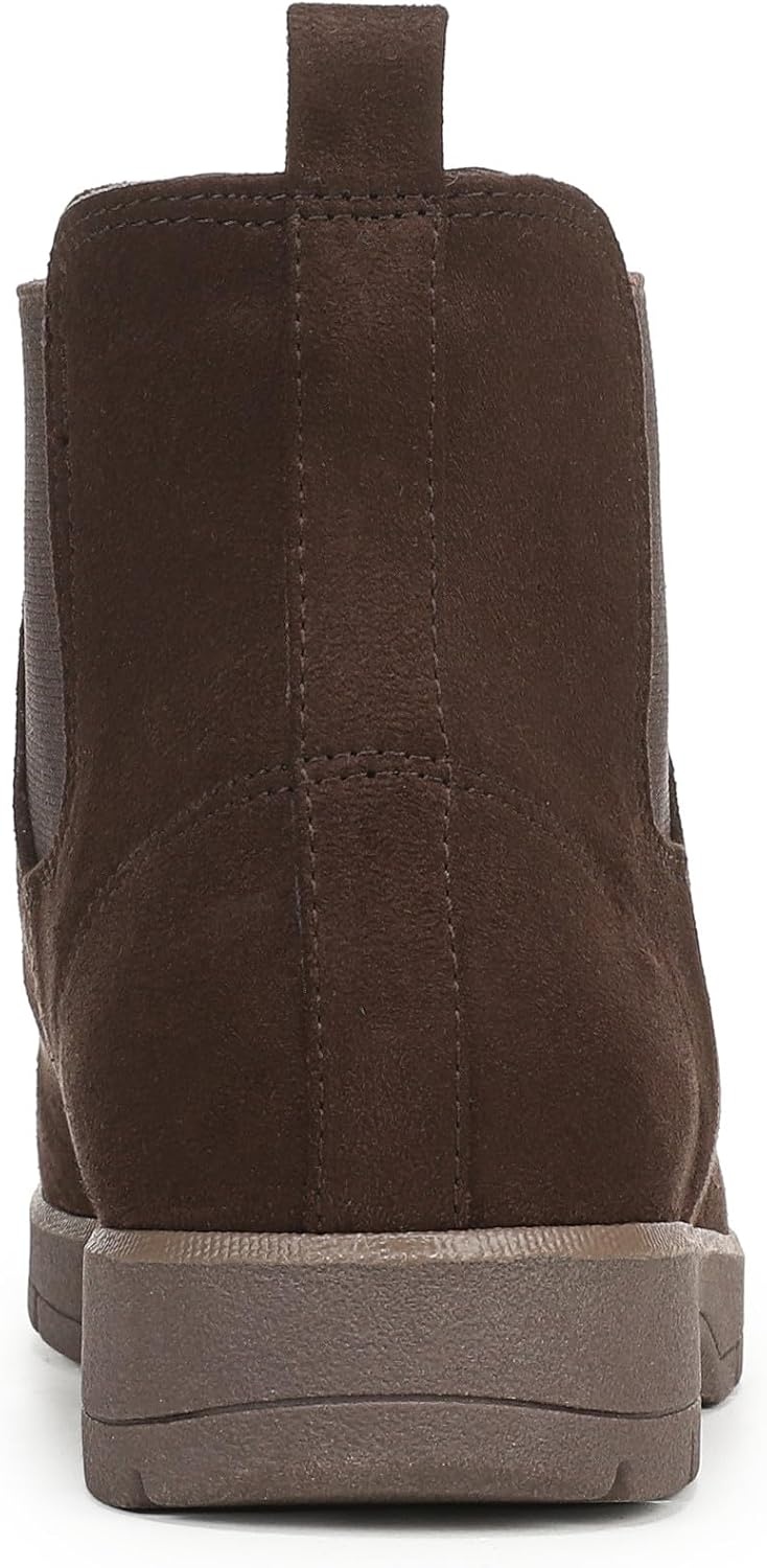 image:imageDr Scholls Northbound Pull On Short BootsDark Umber Brown Microfiber