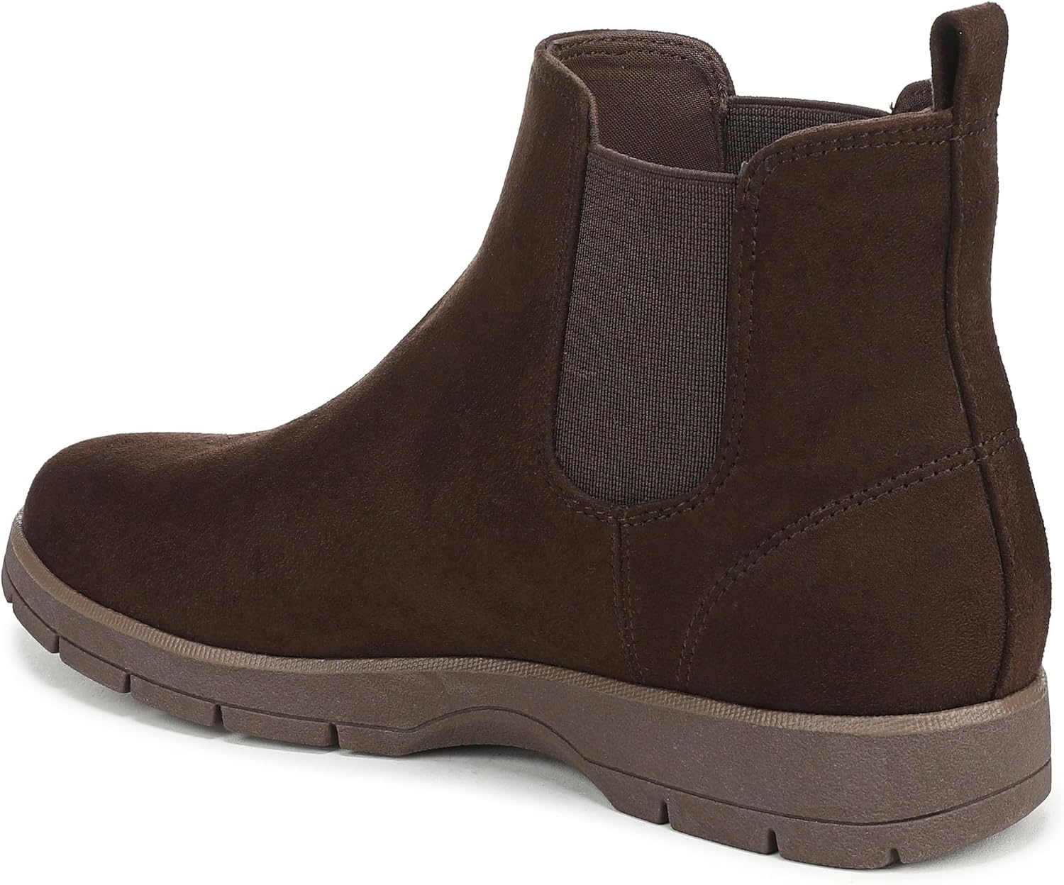image:imageDr Scholls Northbound Pull On Short BootsDark Umber Brown Microfiber