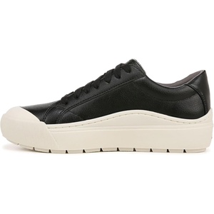 Dr. Scholl’s Shoes Women’s Time Off Sneaker, Comfortable Walking Shoes(Black)
