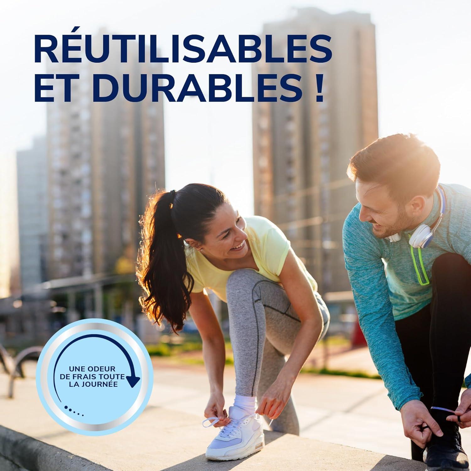 imageDr Scholls Boules dsodorisantes pour chaussures sacs et casiers de sport Cliniquement test Fracheur toute la journe Rutilisable et effet longue dure limine les odeurs indsirables