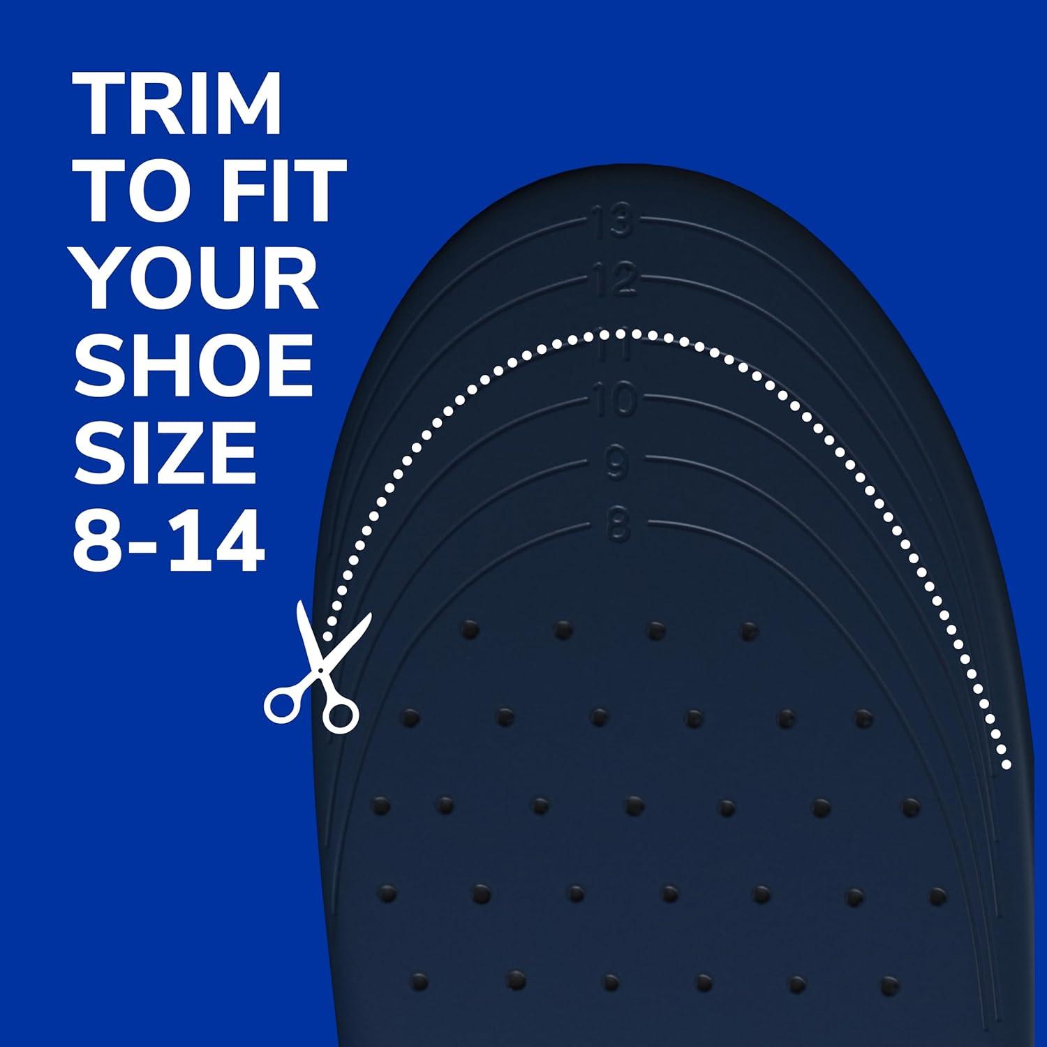 imageScholl Semelles Extra Renforces chaussures Hommes Conues pour les hommes de plus de 90 kg ou pieds larges Absorption des Chocs Soutien la Vote Plantaire Taille 40 4651 PaireHommes 40 46 5 Lot de 2