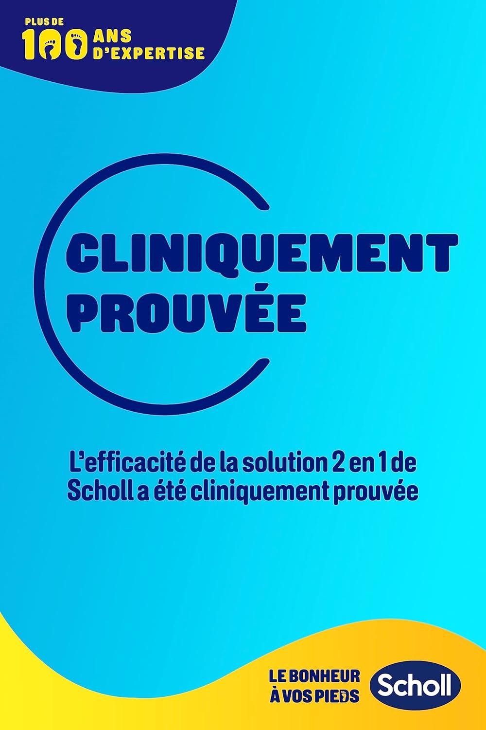 imageScholl Traitement Solution 2en1 Mycose dongle Rsultats Visibles en 2 Semaines Pntre et Traite la Source Flacon 38 ml 5 Limes Jetables pour des Ongles sains Facile dapplication