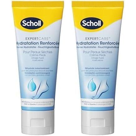 imageScholl Crme Pieds Nutrition intense pour peaux dures Hydrate en profondeur pour des pieds plus doux et plus lisses Enrichie en Allantone et provitamine B5 75mlAdoucissante