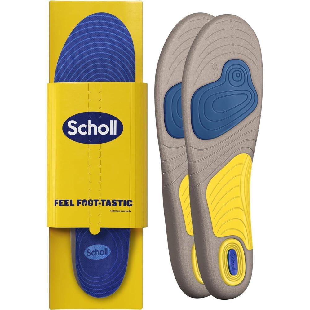 imageScholl Gelactiv 2 Semelles Running Homme  Chaussures de Sport pour Course  Absorption des MicroChocs  Activits  Fort Impact  Soutien la Vote Plantaire  Taille 40  465Gray